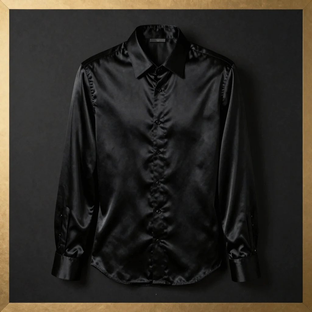 Camisa Cetim Lunar